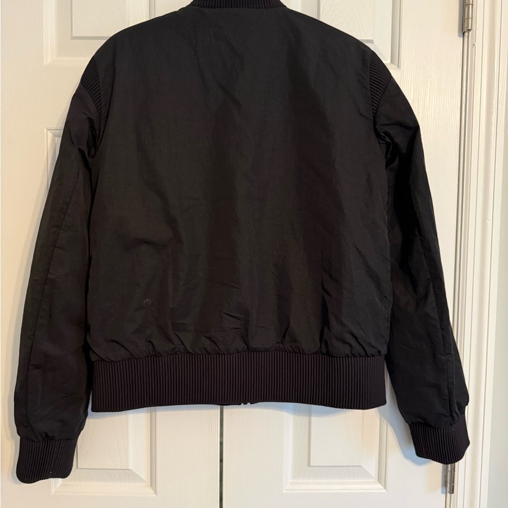 lululemon athletica Black Bomber Jacket - Picture 4 of 8